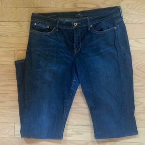 Lucky Sweet N Straight dark denim jeans 14/ 32